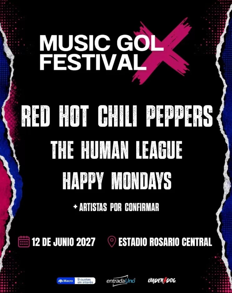 No era cierto: RHCP descarta concierto a festival argentino